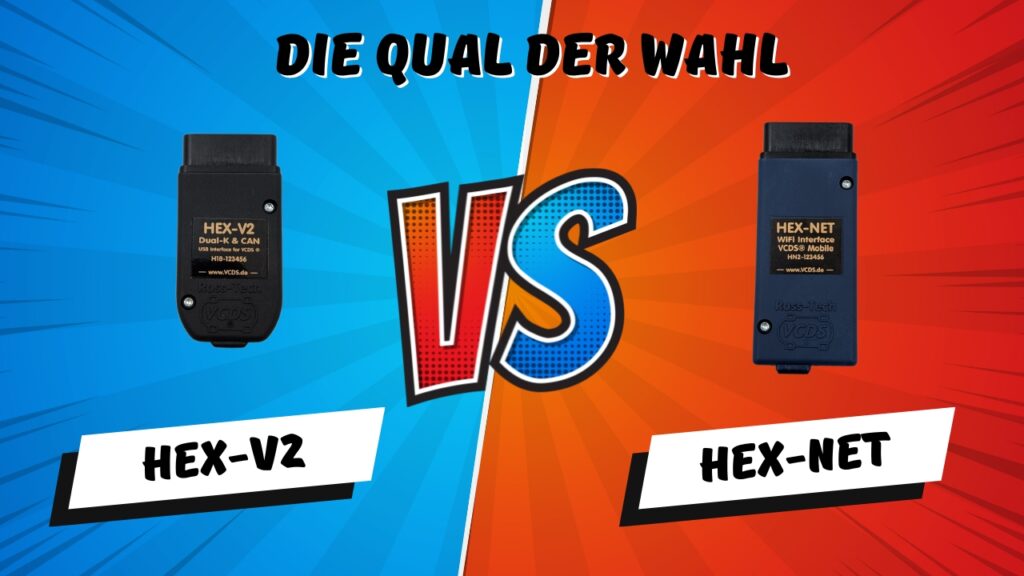 HEX-V2 Versus HEX-NET Welcher Adapter passt perfekt?